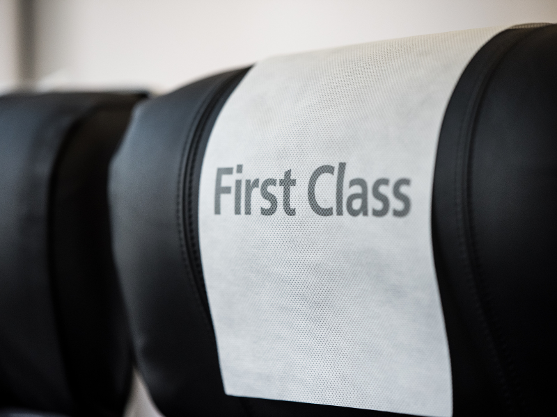 First class service - it's what we're all about